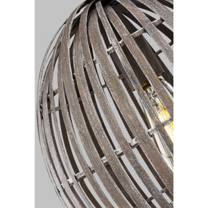 Hanalei Small Pendant in Washed Pine - Visual Comfort Ceiling Lights