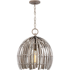 Hanalei Small Pendant in Washed Pine - Visual Comfort Ceiling Lights