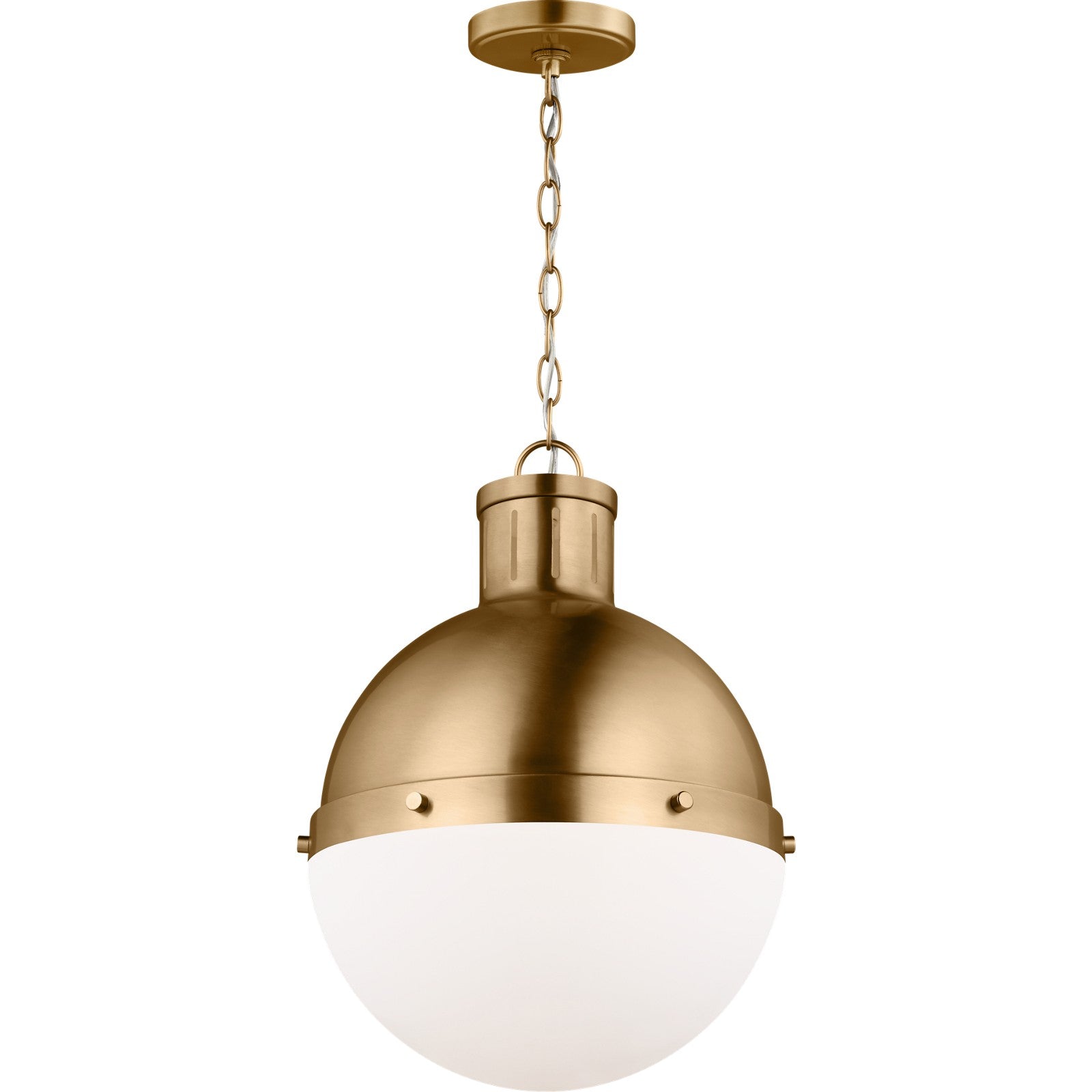 Hanks One Light Medium Pendant Midnight Black - Visual Comfort Ceiling Lights