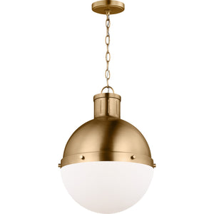 Hanks One Light Medium Pendant Midnight Black - Visual Comfort Ceiling Lights