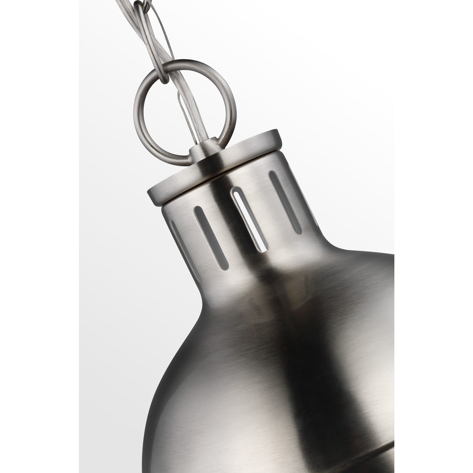 Hanks One Light Mini Pendant Midnight Black - Visual Comfort Ceiling Lights