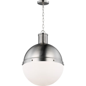 Hanks One Light Large Pendant Midnight Black - Visual Comfort Ceiling Lights
