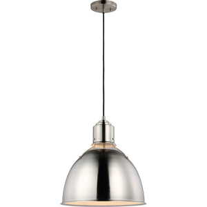 Huey One Light Medium Pendant Midnight Black - Visual Comfort Ceiling Lights
