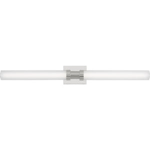 Kiel Large LED Wall / Bath Chrome Bulbs Inc - Visual Comfort Wall Lights