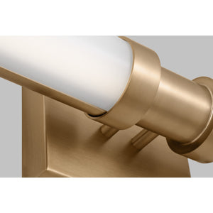 Kiel Large LED Wall / Bath Chrome Bulbs Inc - Visual Comfort Wall Lights