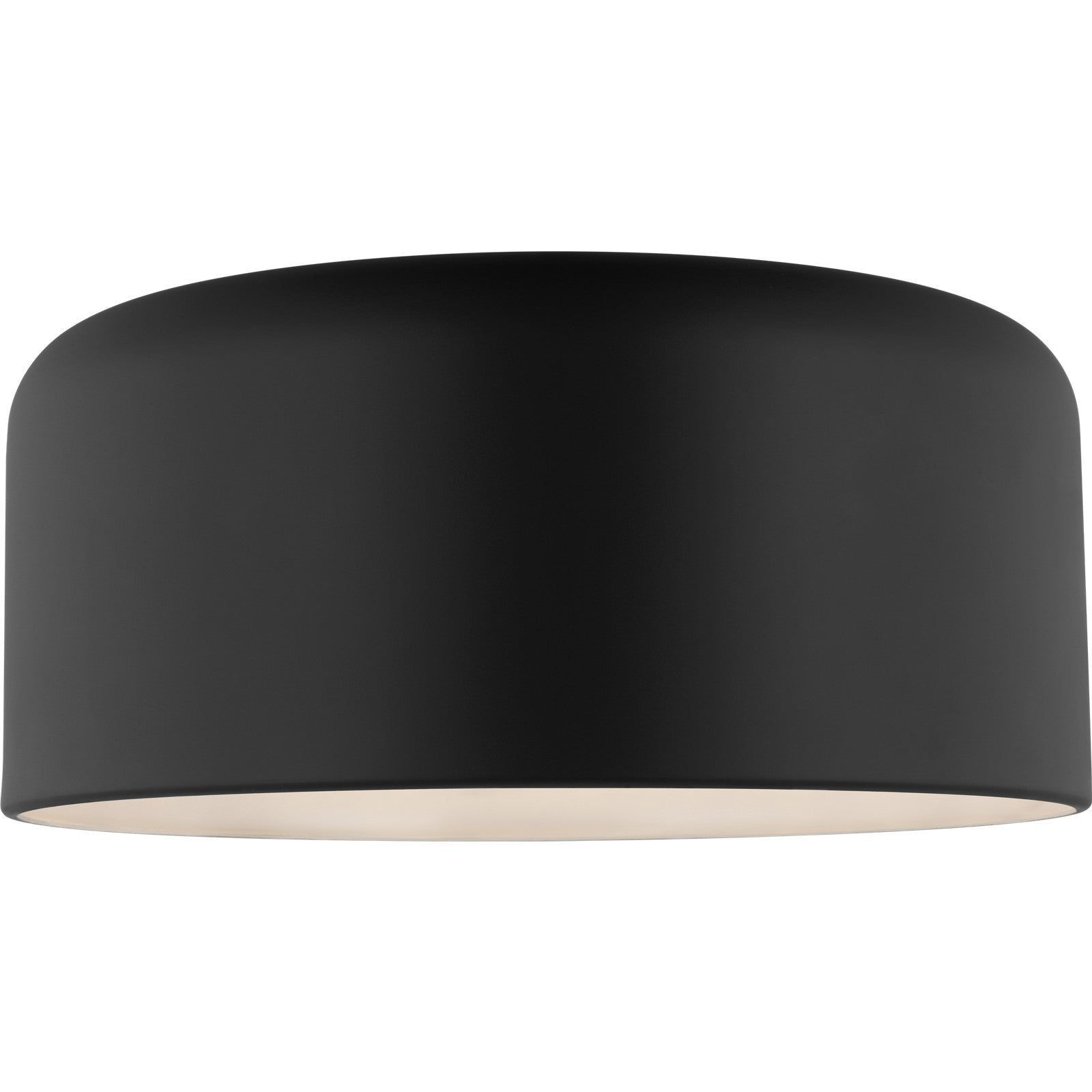Malone Large Flush Mount Midnight Black - Visual Comfort Ceiling Lights