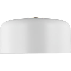 Malone Large Flush Mount Midnight Black - Visual Comfort Ceiling Lights