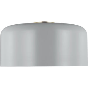Malone Large Flush Mount Midnight Black - Visual Comfort Ceiling Lights