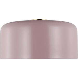 Malone Large Flush Mount Midnight Black - Visual Comfort Ceiling Lights