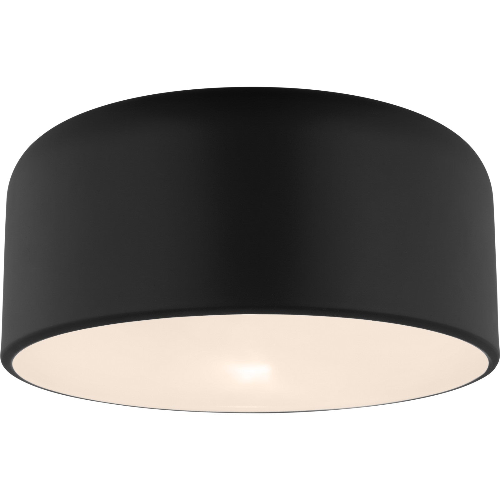 Malone Medium Flush Mount Midnight Black - Visual Comfort Ceiling Lights