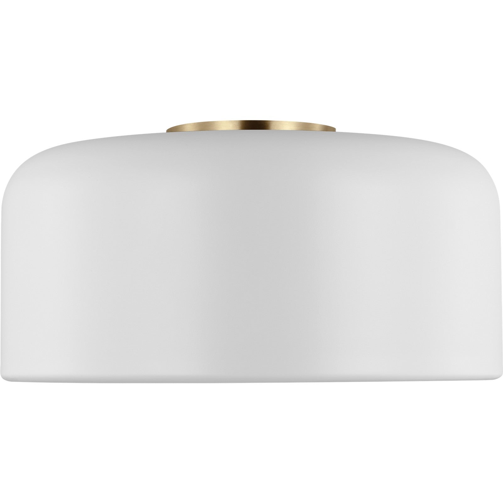 Malone Medium Flush Mount Midnight Black - Visual Comfort Ceiling Lights