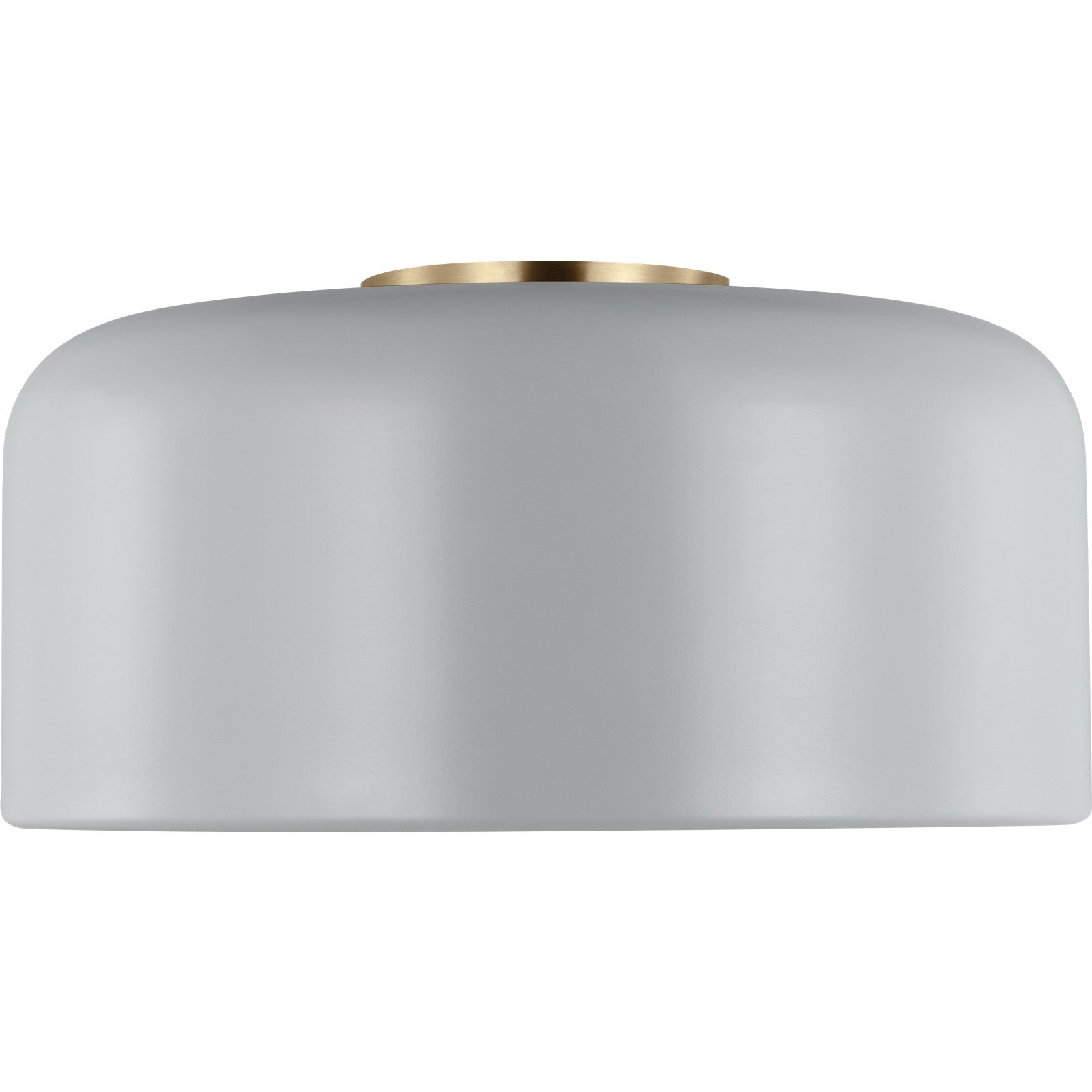 Malone Medium Flush Mount Midnight Black - Visual Comfort Ceiling Lights