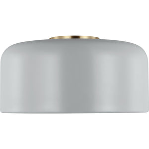 Malone Medium Flush Mount Midnight Black - Visual Comfort Ceiling Lights