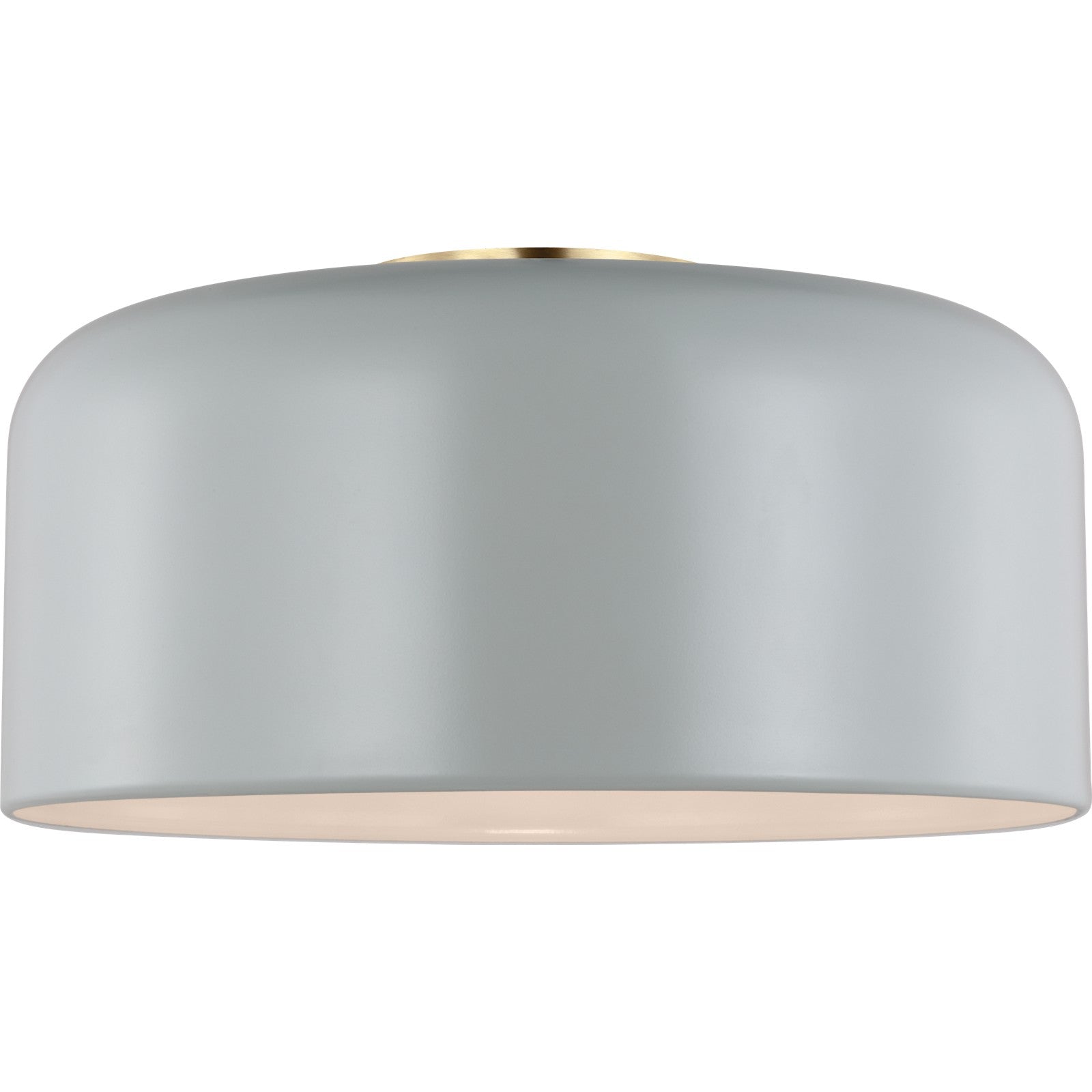 Malone Medium Flush Mount Midnight Black - Visual Comfort Ceiling Lights