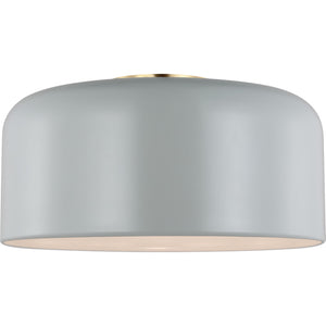 Malone Medium Flush Mount Midnight Black - Visual Comfort Ceiling Lights