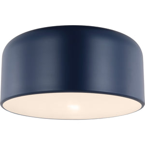 Malone Medium Flush Mount Midnight Black - Visual Comfort Ceiling Lights