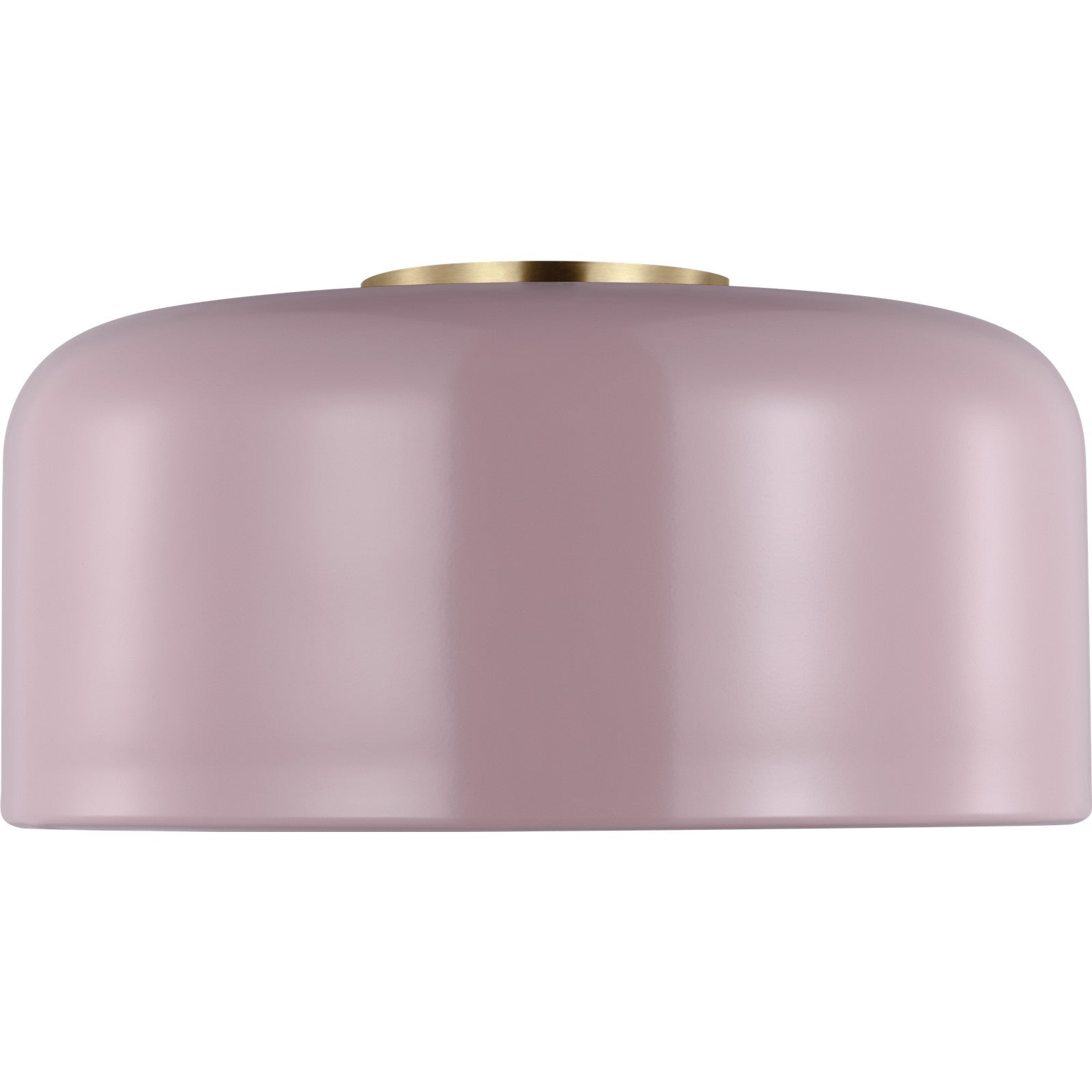 Malone Medium Flush Mount Midnight Black