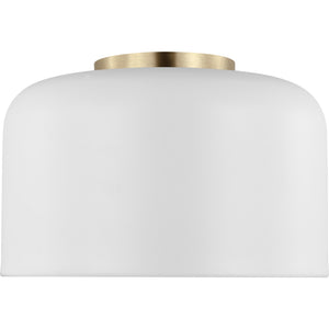 Malone Small Flush Mount Midnight Black - Visual Comfort Ceiling Lights