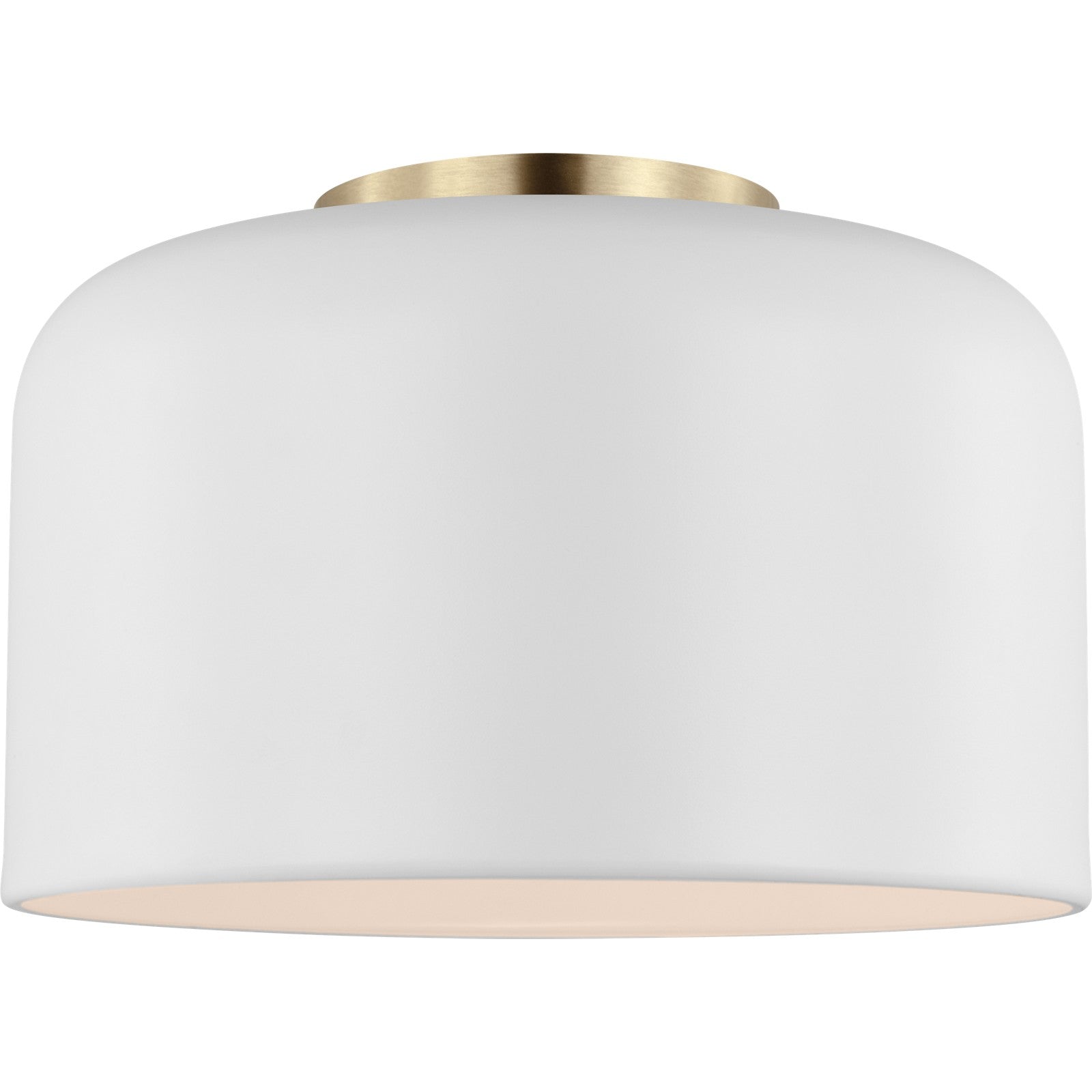 Malone Small Flush Mount Midnight Black - Visual Comfort Ceiling Lights