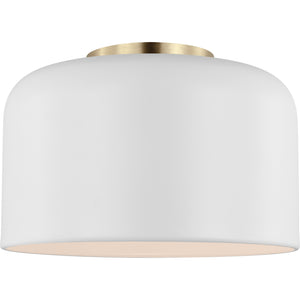 Malone Small Flush Mount Midnight Black - Visual Comfort Ceiling Lights
