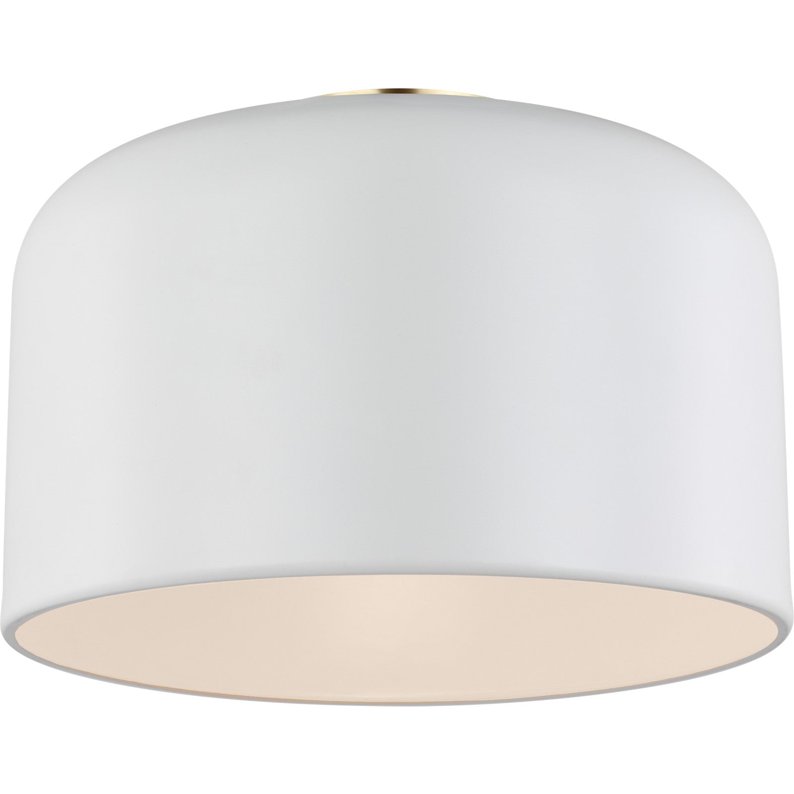 Malone Small Flush Mount Midnight Black - Visual Comfort Ceiling Lights