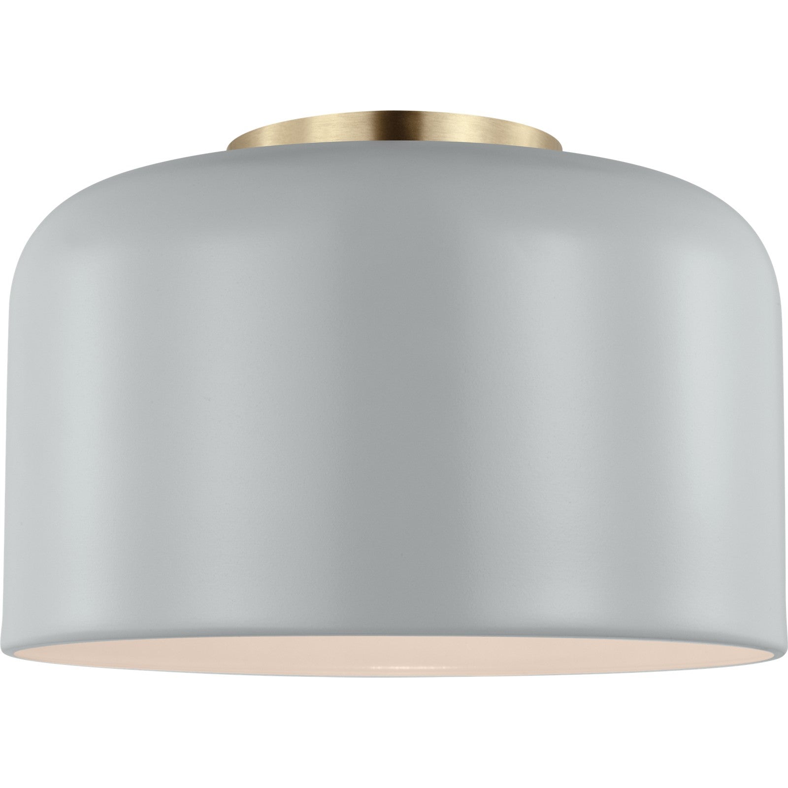Malone Small Flush Mount Midnight Black - Visual Comfort Ceiling Lights