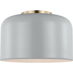 Malone Small Flush Mount Midnight Black - Visual Comfort Ceiling Lights