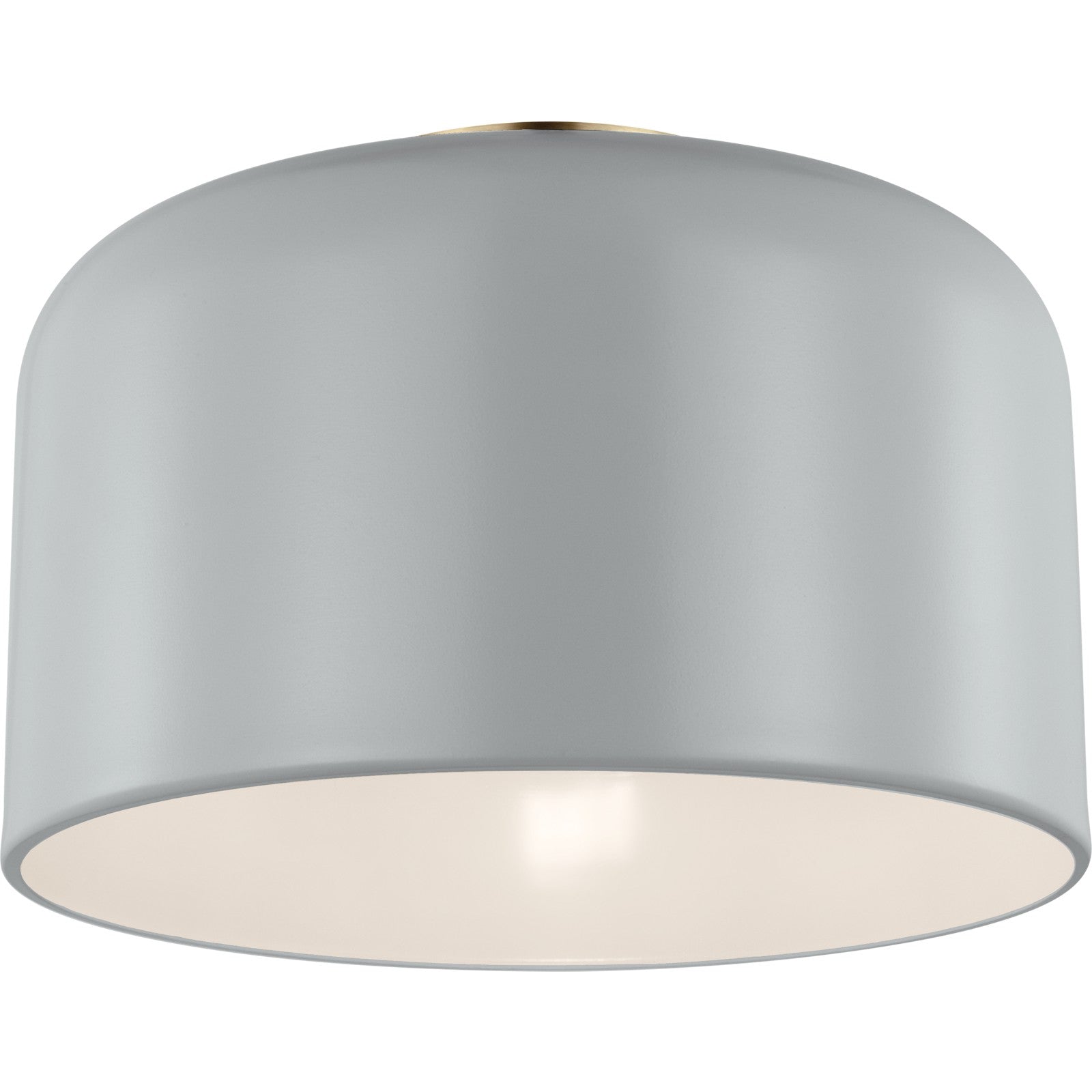 Malone Small Flush Mount Midnight Black - Visual Comfort Ceiling Lights