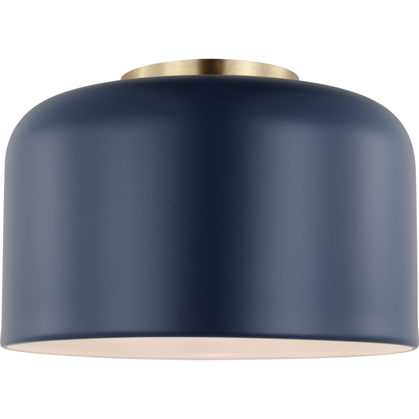 Malone Small Flush Mount Midnight Black - Visual Comfort Ceiling Lights
