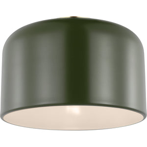 Malone Small Flush Mount Midnight Black