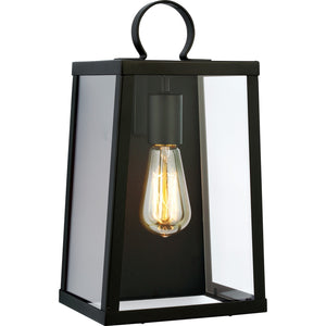 Marinus Medium One Light Outdoor Wall Lantern Black - Visual Comfort Outdoor Lighting