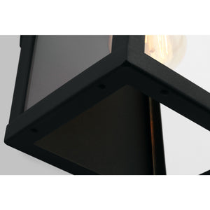Marinus Small One Light Outdoor Wall Lantern Black - Visual Comfort Outdoor Lighting