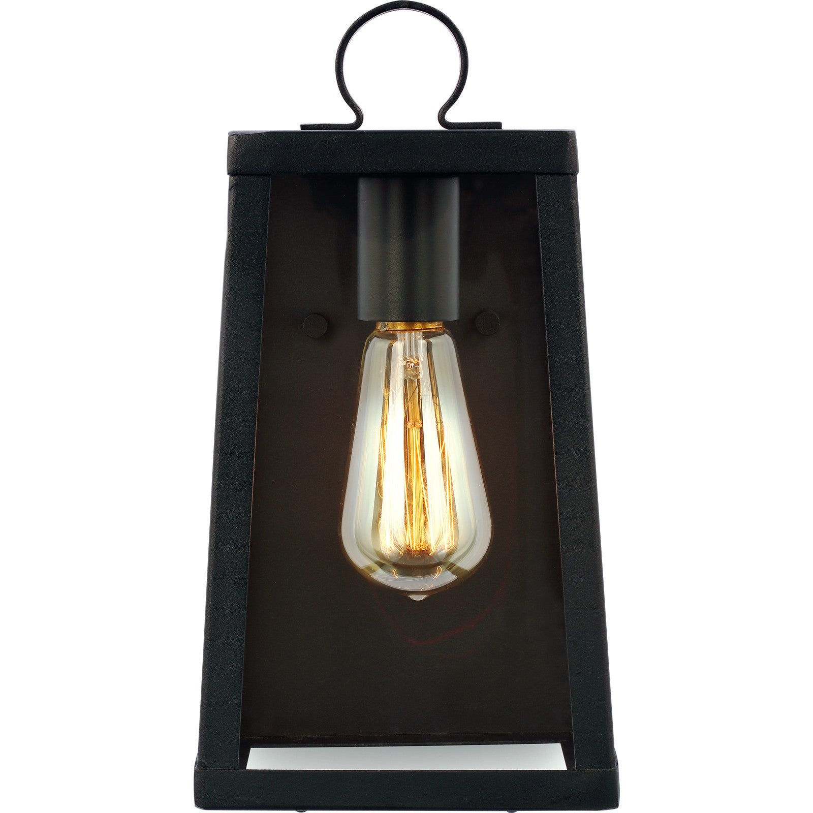 Marinus Small One Light Outdoor Wall Lantern Black - Visual Comfort Outdoor Lighting