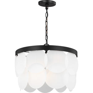 Mellita Six Light Pendant Midnight Black - Visual Comfort Ceiling Lights
