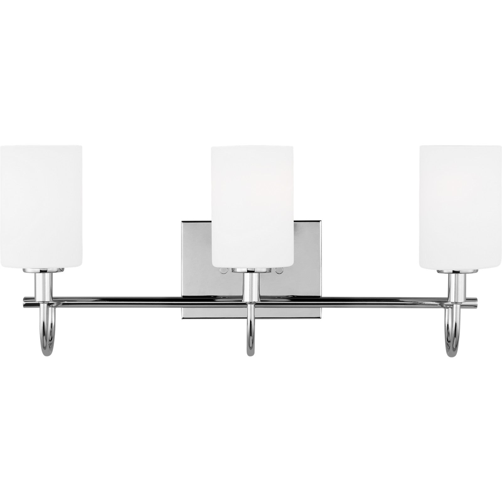 Oak Moore Three Light Wall / Bath Chrome - Visual Comfort Wall Lights