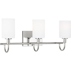 Oak Moore Three Light Wall / Bath Chrome - Visual Comfort Wall Lights