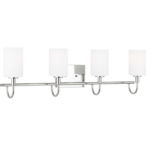 Oak Moore Four Light Wall / Bath Midnight Black - Visual Comfort Wall Lights