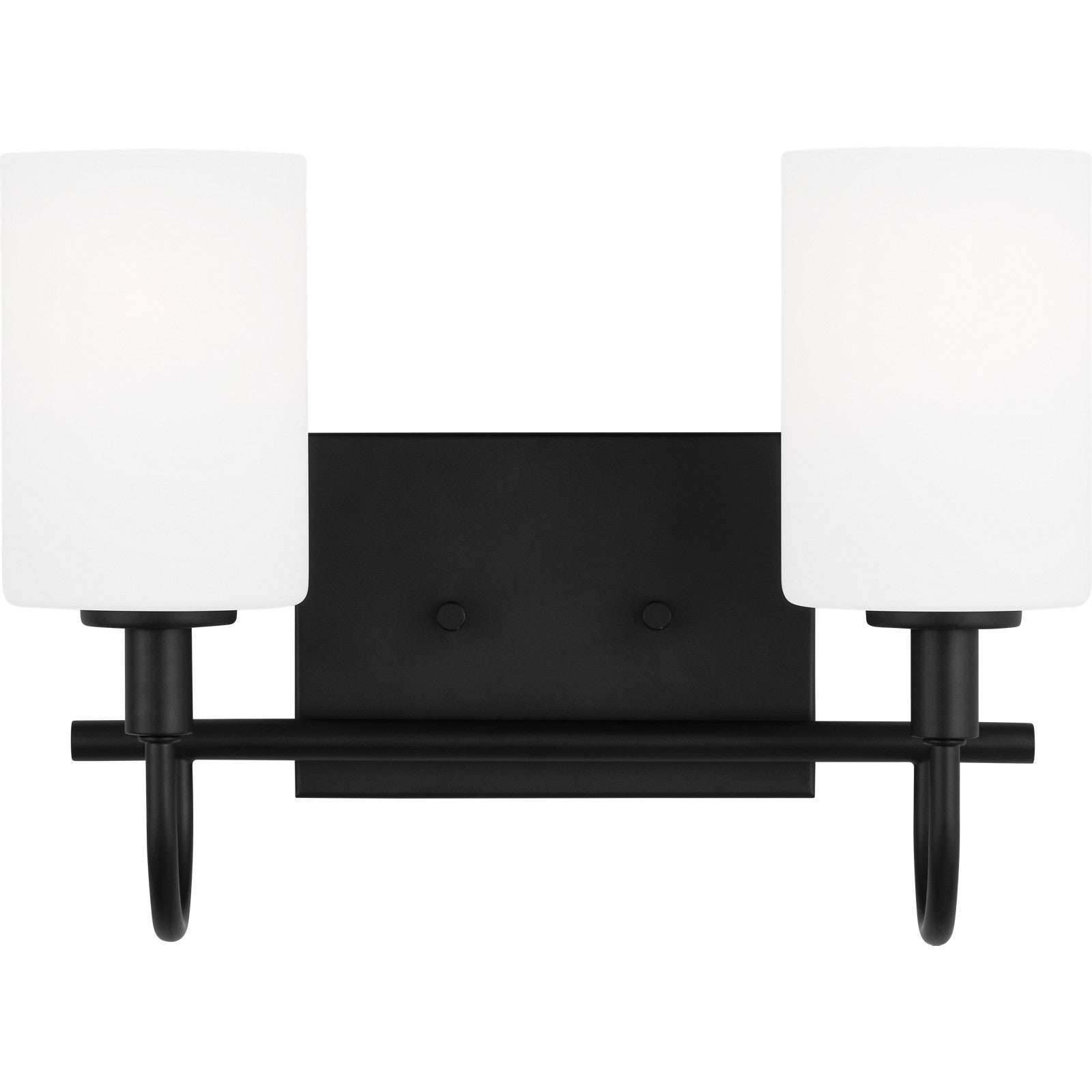 Oak Moore Two Light Wall / Bath Midnight Black - Visual Comfort Wall Lights