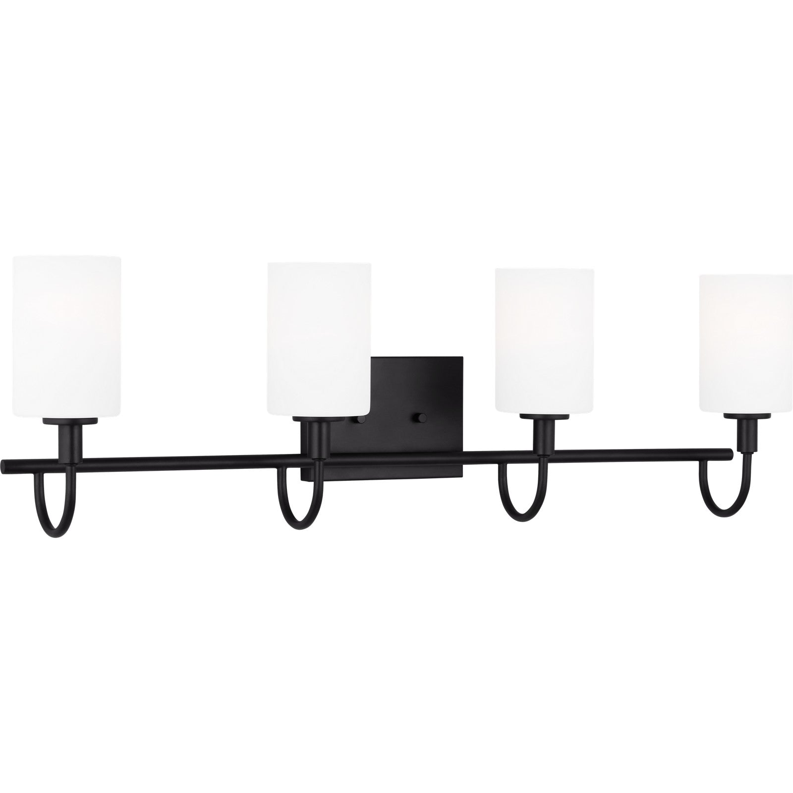 Oak Moore Four Light Wall / Bath Midnight Black - Visual Comfort Wall Lights