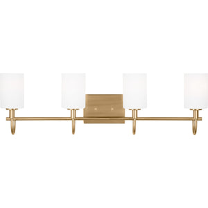 Oak Moore Four Light Wall / Bath Midnight Black - Visual Comfort Wall Lights