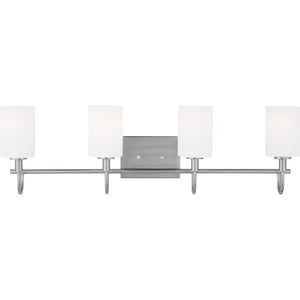 Oak Moore Four Light Wall / Bath Midnight Black - Visual Comfort Wall Lights