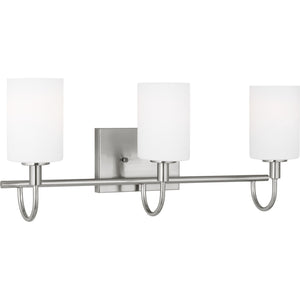 Oak Moore Three Light Wall / Bath Chrome - Visual Comfort Wall Lights