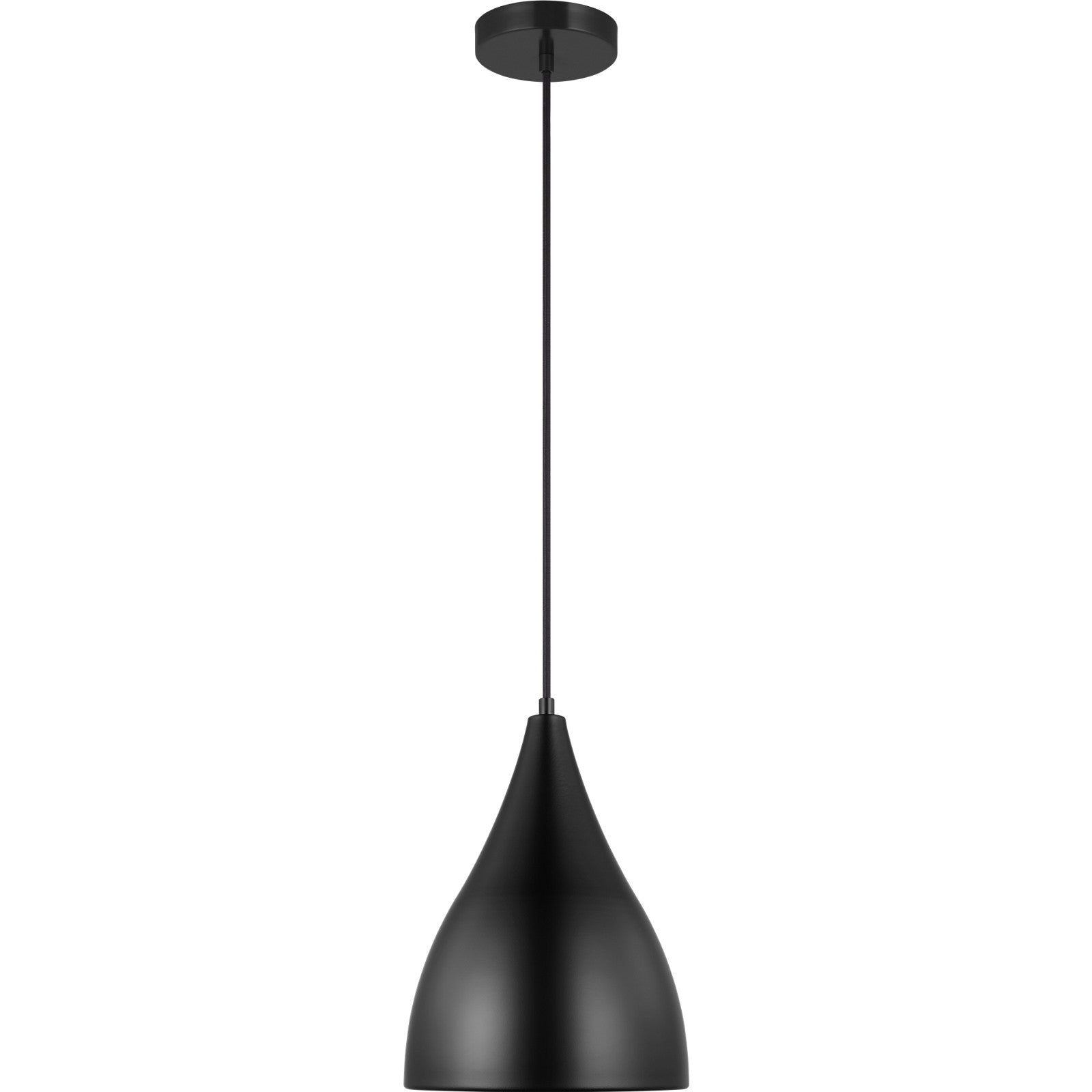 Oden Small Pendant Midnight Black - Visual Comfort Ceiling Lights