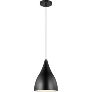 Oden Small Pendant Midnight Black - Visual Comfort Ceiling Lights