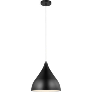 Oden Medium Pendant Midnight Black - Visual Comfort Ceiling Lights