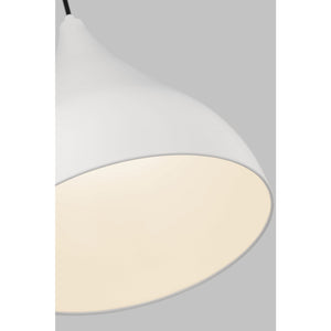 Oden Medium Pendant Midnight Black - Visual Comfort Ceiling Lights