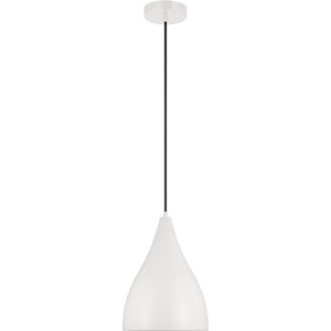 Oden Small Pendant Midnight Black - Visual Comfort Ceiling Lights