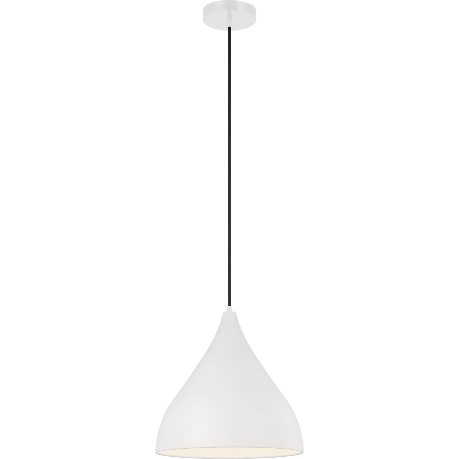 Oden Medium Pendant Midnight Black - Visual Comfort Ceiling Lights