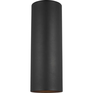 Cylinder 5" Up/Down Wall Lantern in Bronze - Visual Comfort Outdoor Lighting