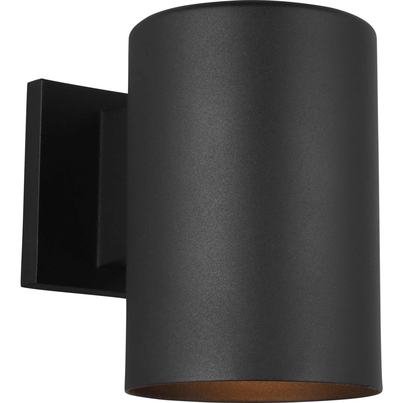 Cylinder 5" Down Wall Lantern in Bronze - Visual Comfort Outdoor Lighting